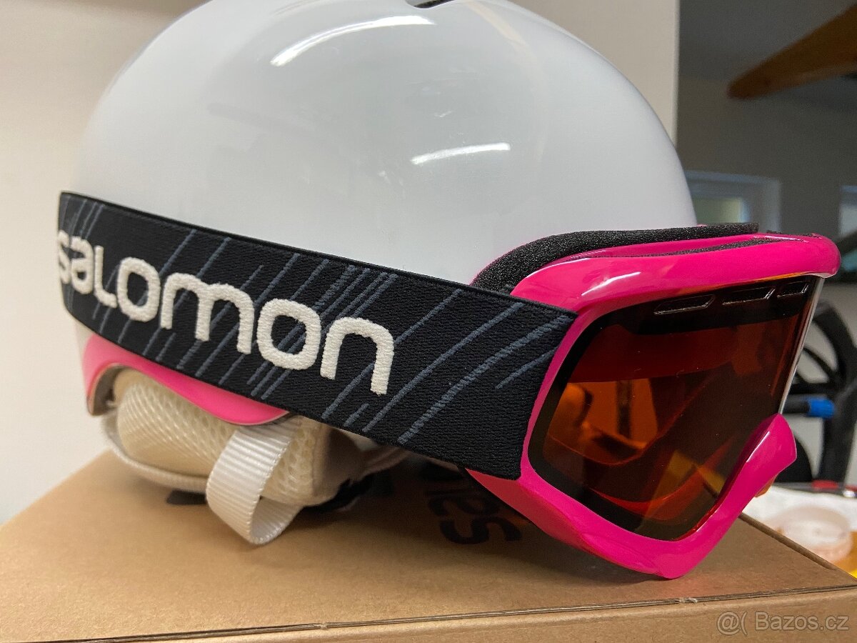 Přilba SALOMON Grom + brýle JUKE Pink - 2