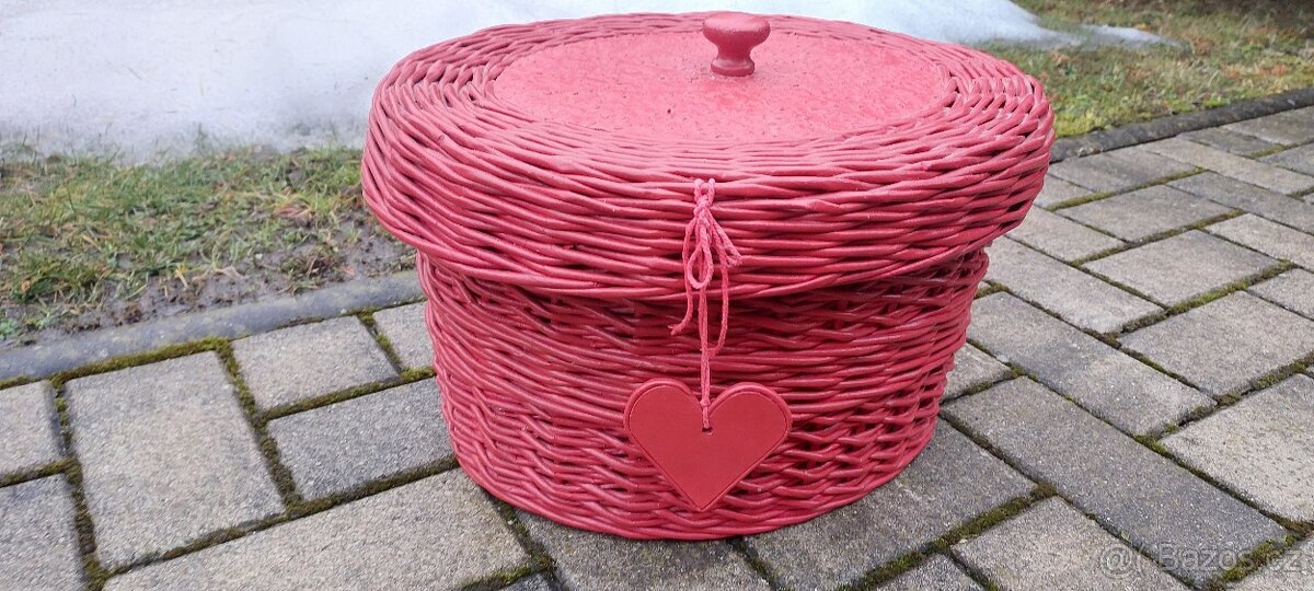 Proutěný košík - 2
