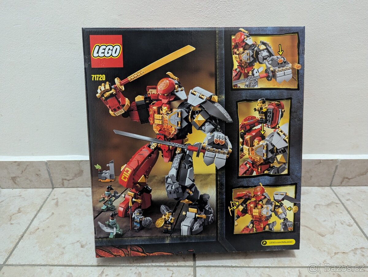 LEGO NINJAGO 71720 Robot ohně a kamene - 2