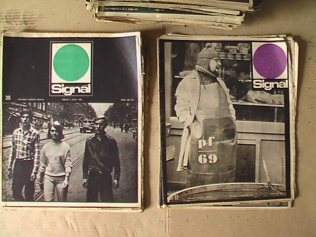 Historické časopisy Signál - od roku 1968 - 2