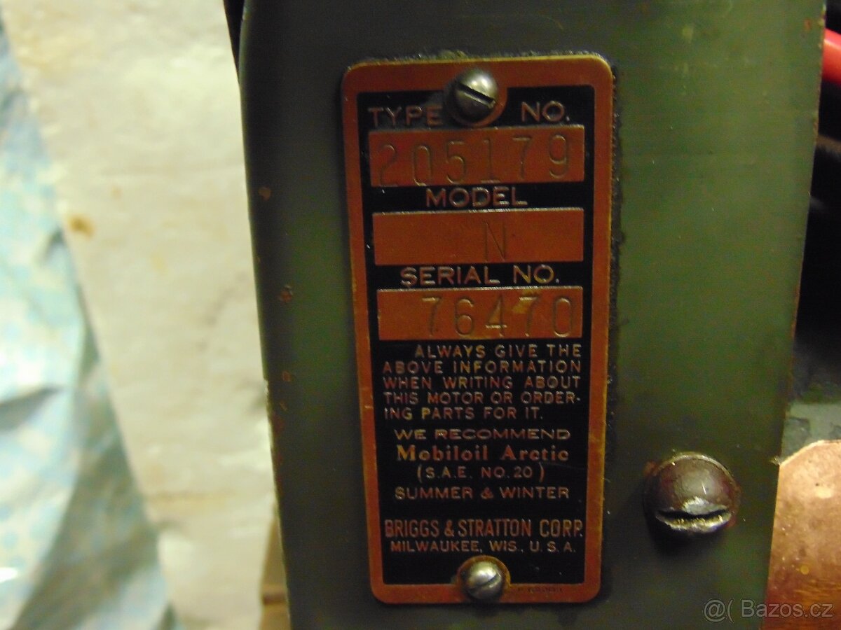 Briggs stratton typ N - 2