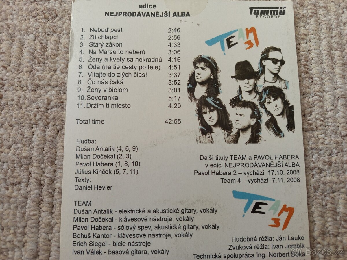 CD TEAM 3 (1990) výborný stav - 2