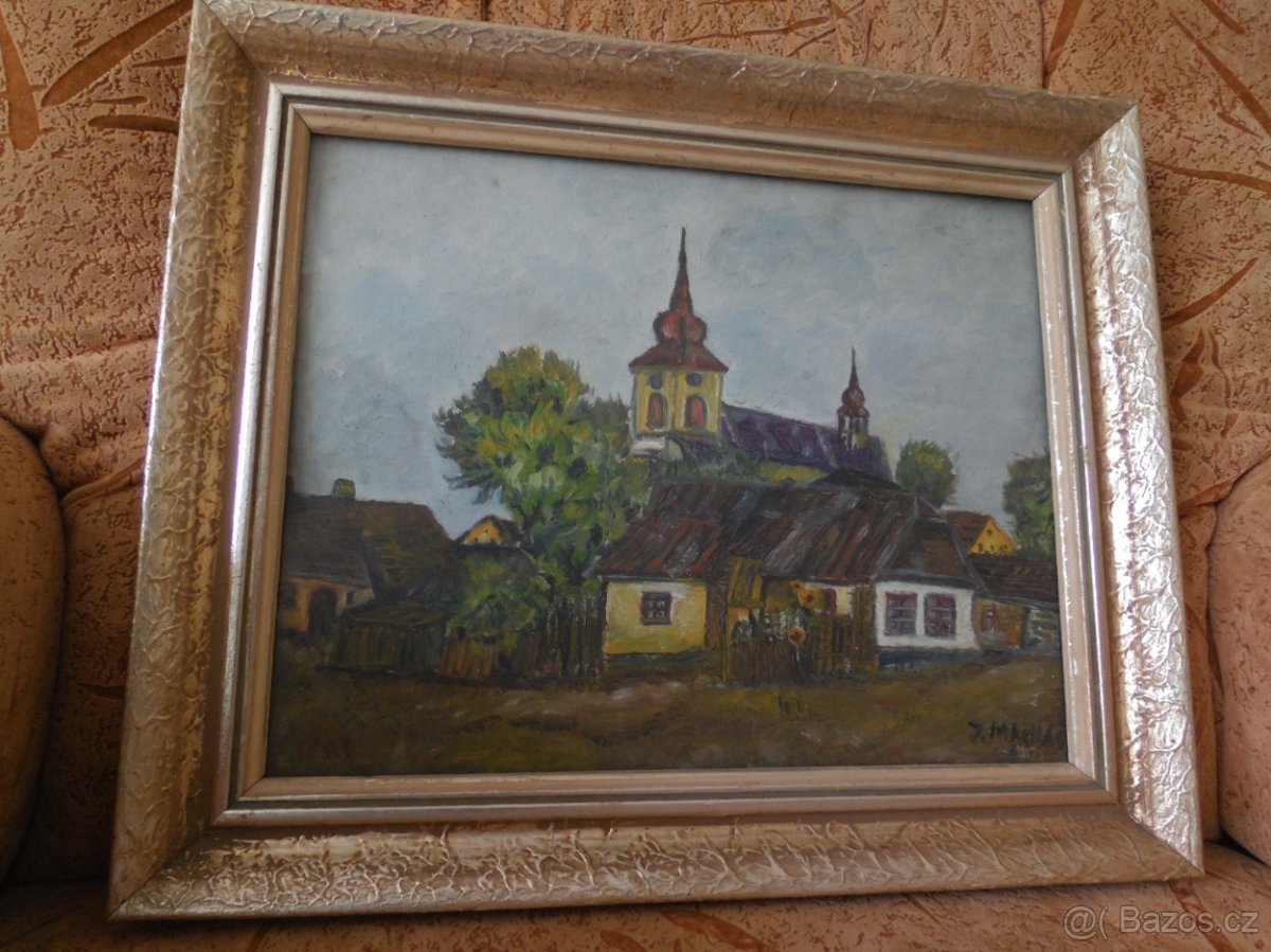 Obraz kostel Hlinsko - 2