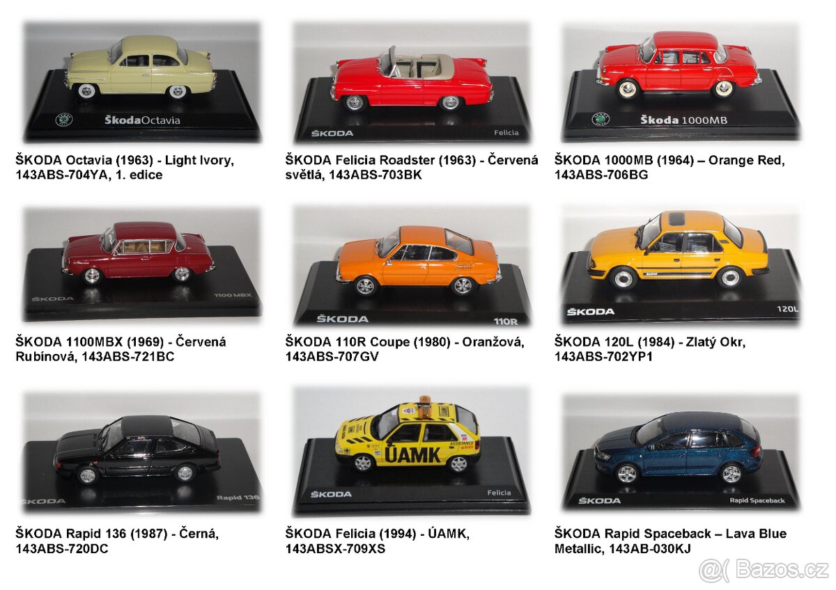 ABREX ŠKODA 1:43 - 2