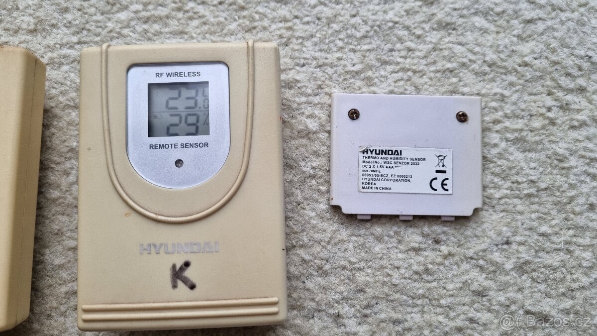 3 x sensor teploty a vlhkosti Hyundai WSC - 2