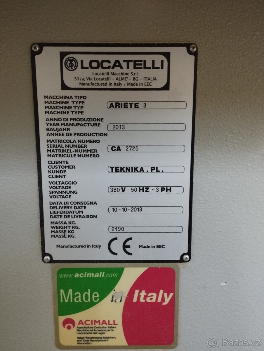 Ariete 3 - soustružnický automat - 2