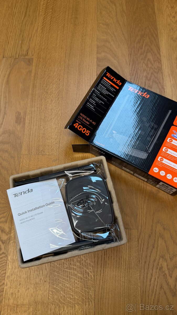 Tenda 4G05 - WiFi N300 4G LTE/3G router - zár ALZA 19.04.26 - 2
