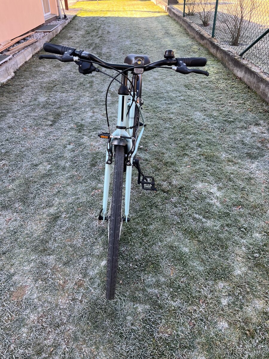 Trekové kolo Riverside 120 se sníženým rámem zelené - 2