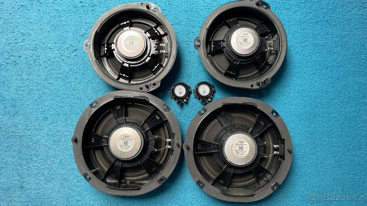 AUDI sada reproduktorů A4, A5, S4, S5 od r.v. 2017 - 2