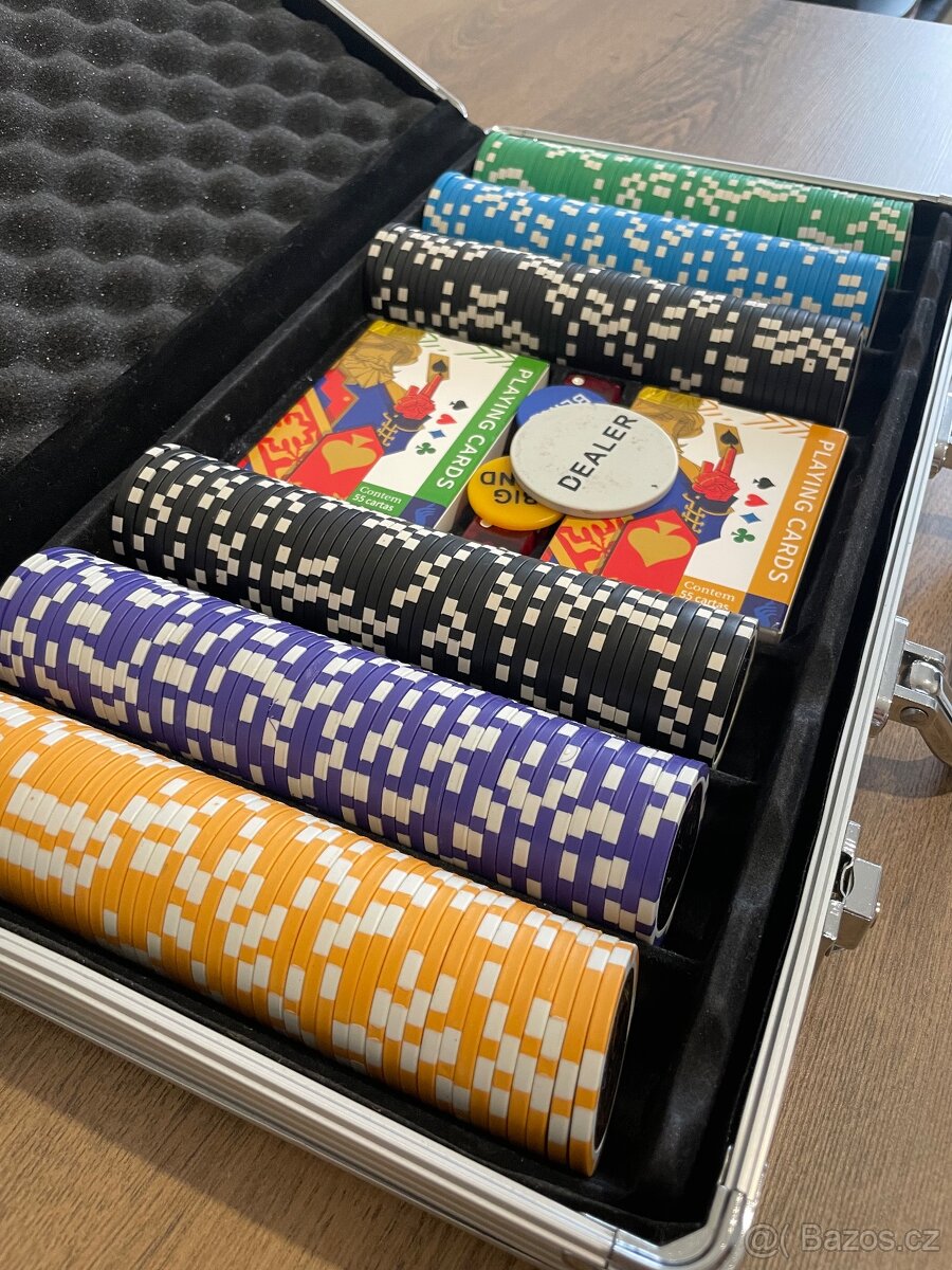 Pokerová sada 300 žetonů - 2