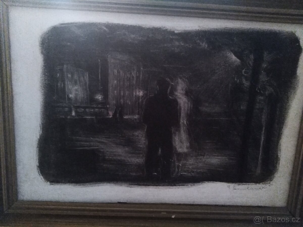 Prodám obraz- Františk Šmitauer 1944 - 2