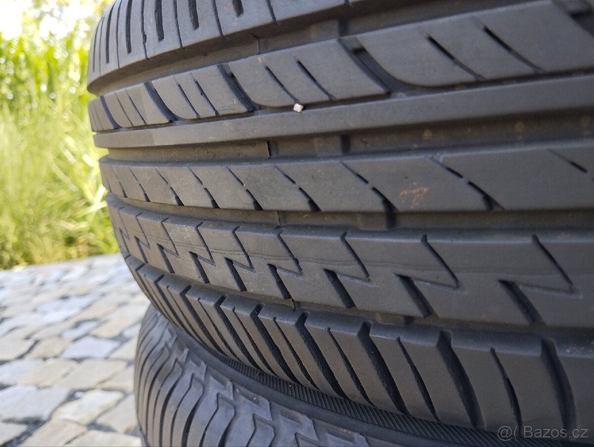 Zánovní 4ks 185/65/15 letní pneu Lassa 7mm+ - 2