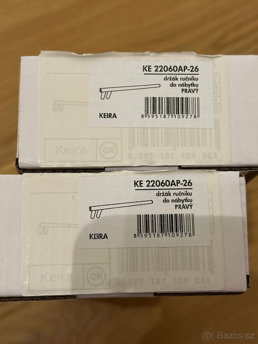 2×držák ručníků Nimco Keira - 2