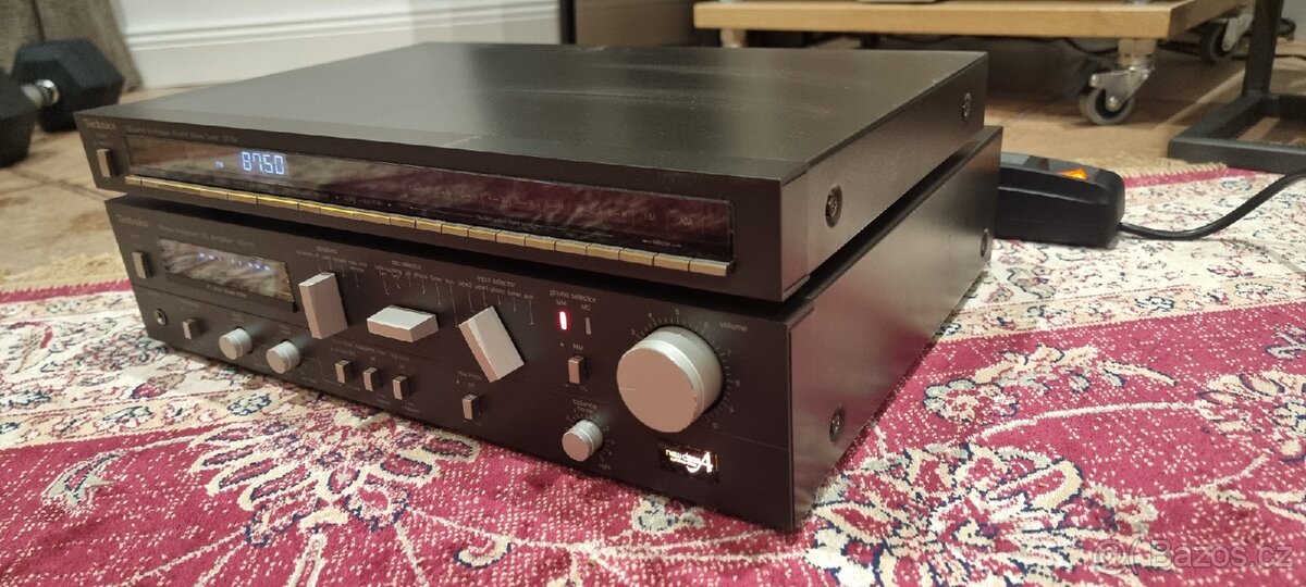 Technics SU-V5 + ST-S4 zesilovač tuner - 2