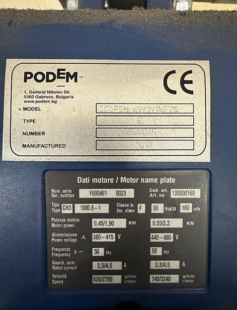 JEŘÁB Podem CLF2H - 2