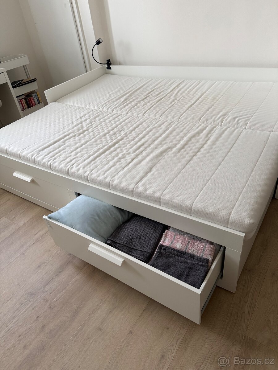 Rozkládací postel IKEA BRIMNES - 2