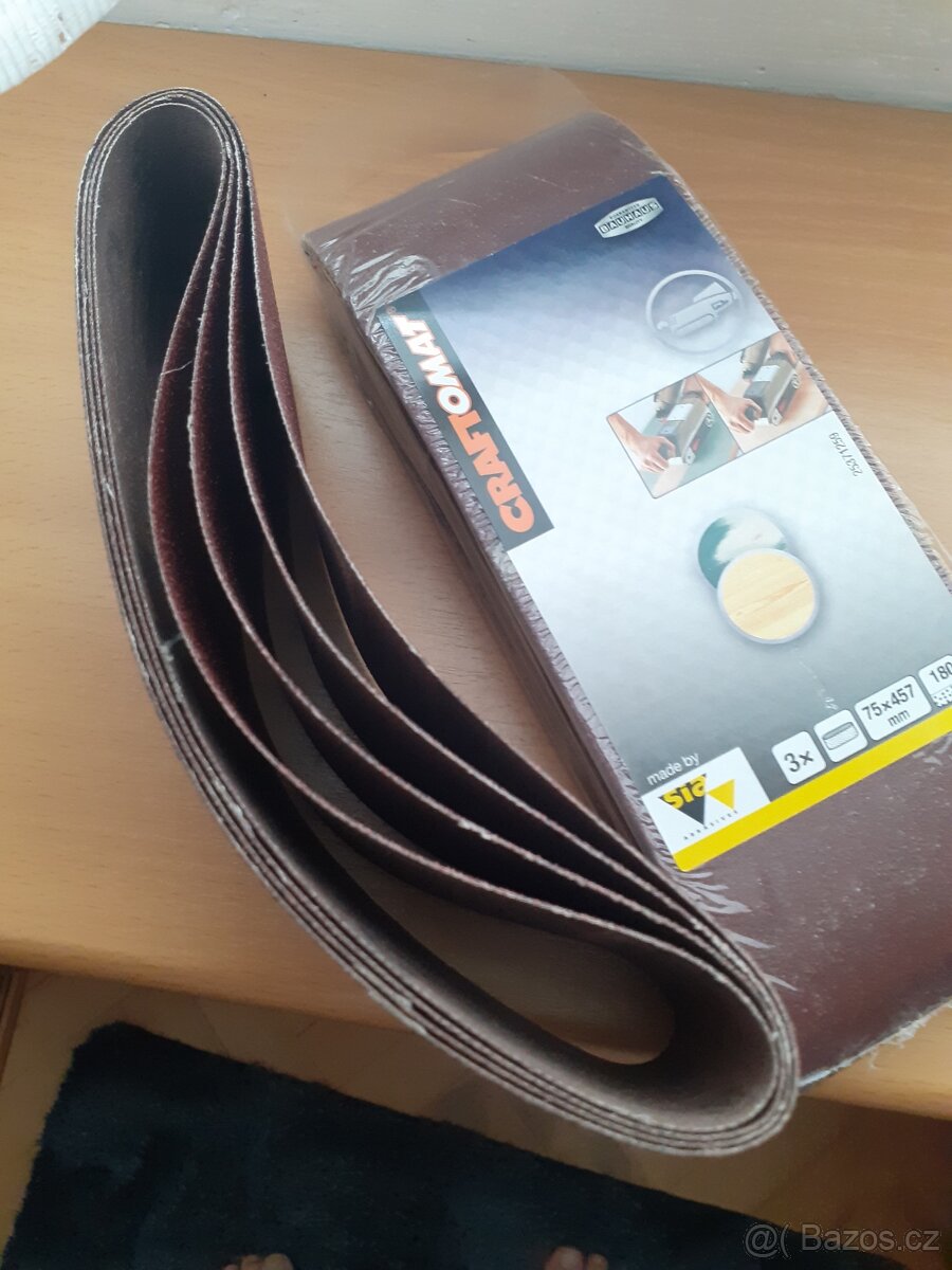 Pásy do pásové brusky 75 x 457 BRNO - 2