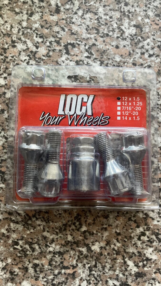 Bezpečnostní šrouby na kola - 2