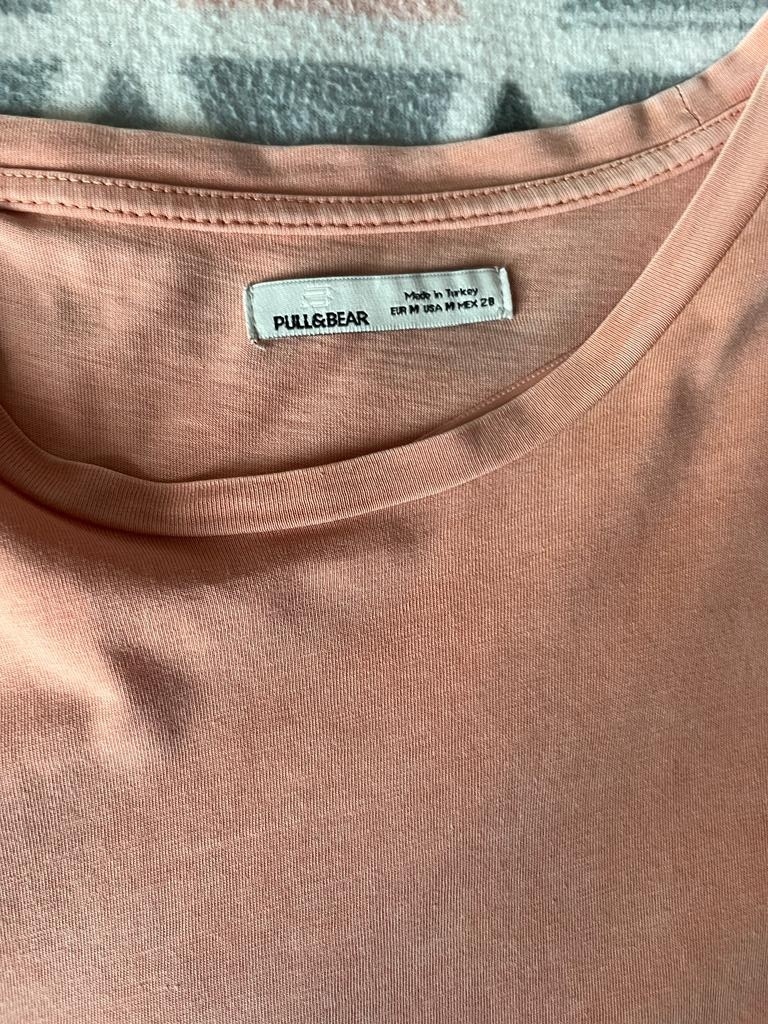 Lososové šaty vel. M - 2