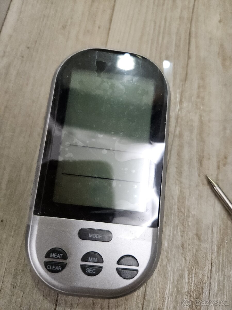 Bezdrátový LCD teploměr ke grilu - 2