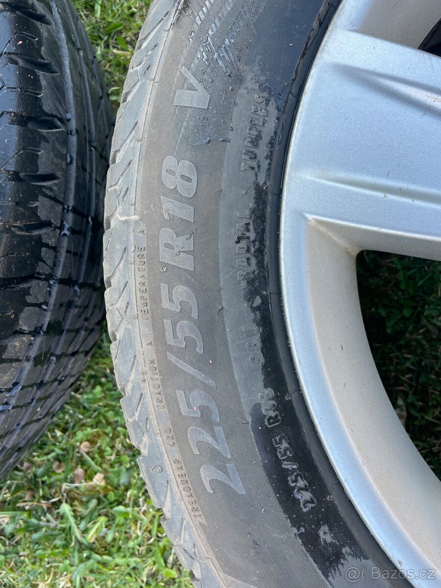 Al kola s pneu 225/55R18 - 2