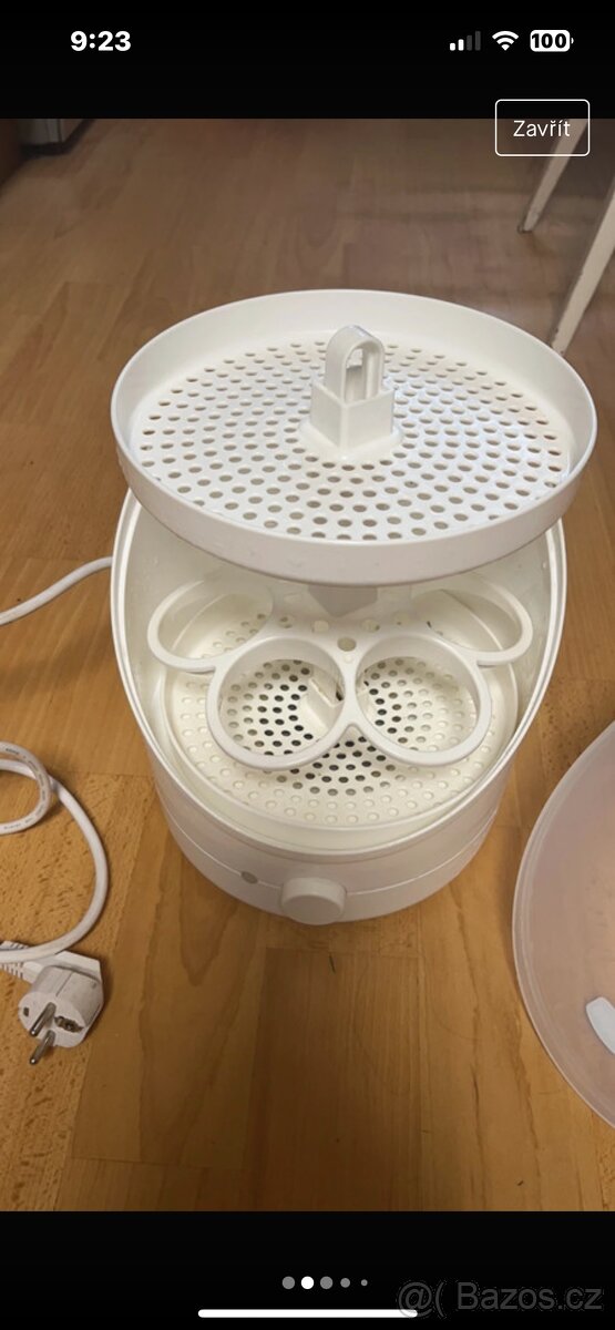 Parní sterilizator na 6 lahvi - 2