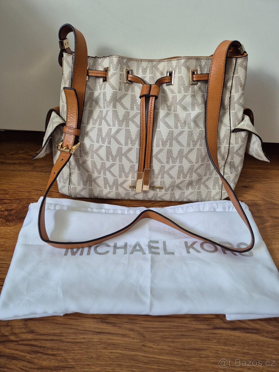 Kabelka Michael Kors béžová - 2
