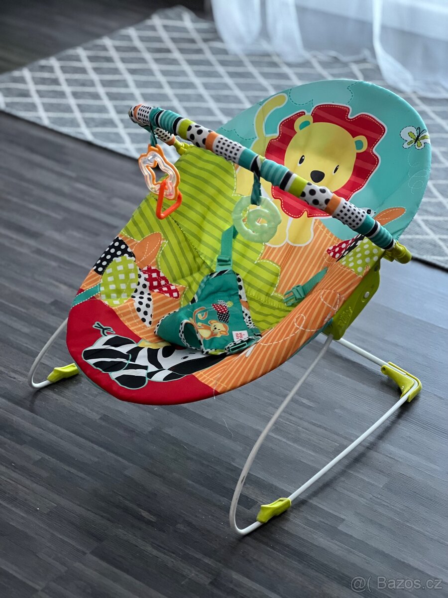 Elektrické lehátko / houpačka 4BABY Grace – Stav nového - 2