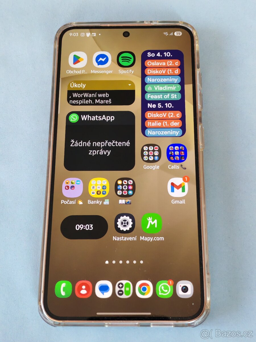 Samsung Galaxy S24 - 8/256GB - TOP stav / záruka - Oranžový - 2