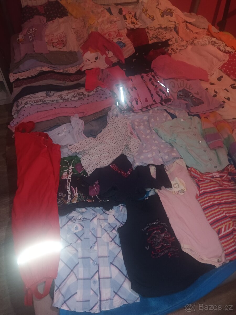 Balík oblečení velikost 104 pro holku - 2