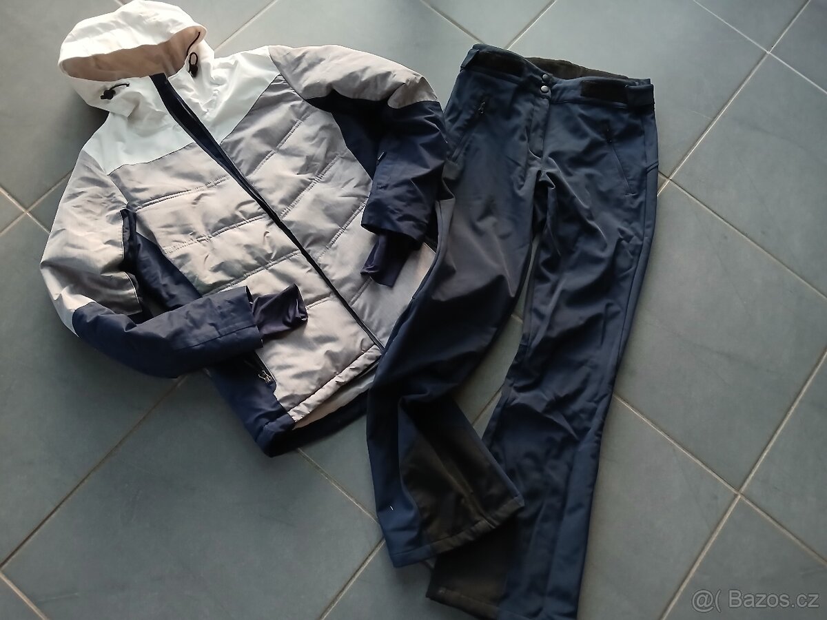 vel. S -164 ZIMNÍ BUNDA + LYŽAŘSKÝ ZIMNÍ SET BUNDA A KALHOTY - 2