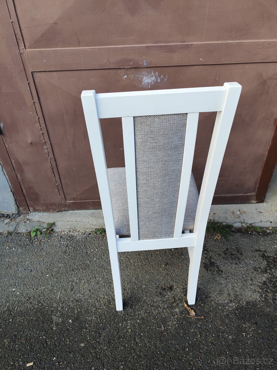 Jídelní židle bílá - 2