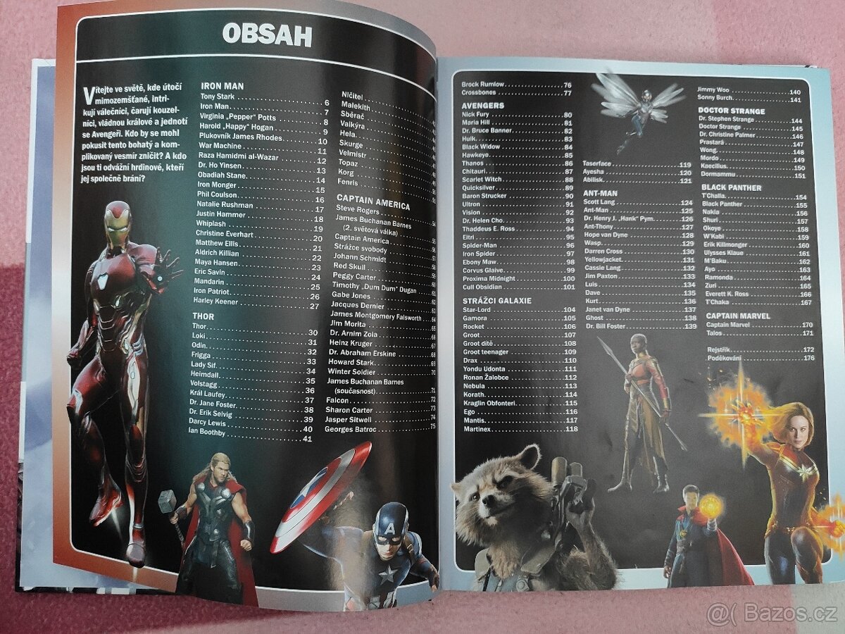 Marvel encyklopedie postav jako nová - 2