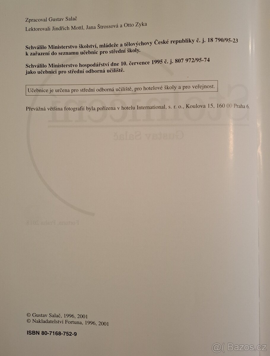 Učebnice Stolničení - 2