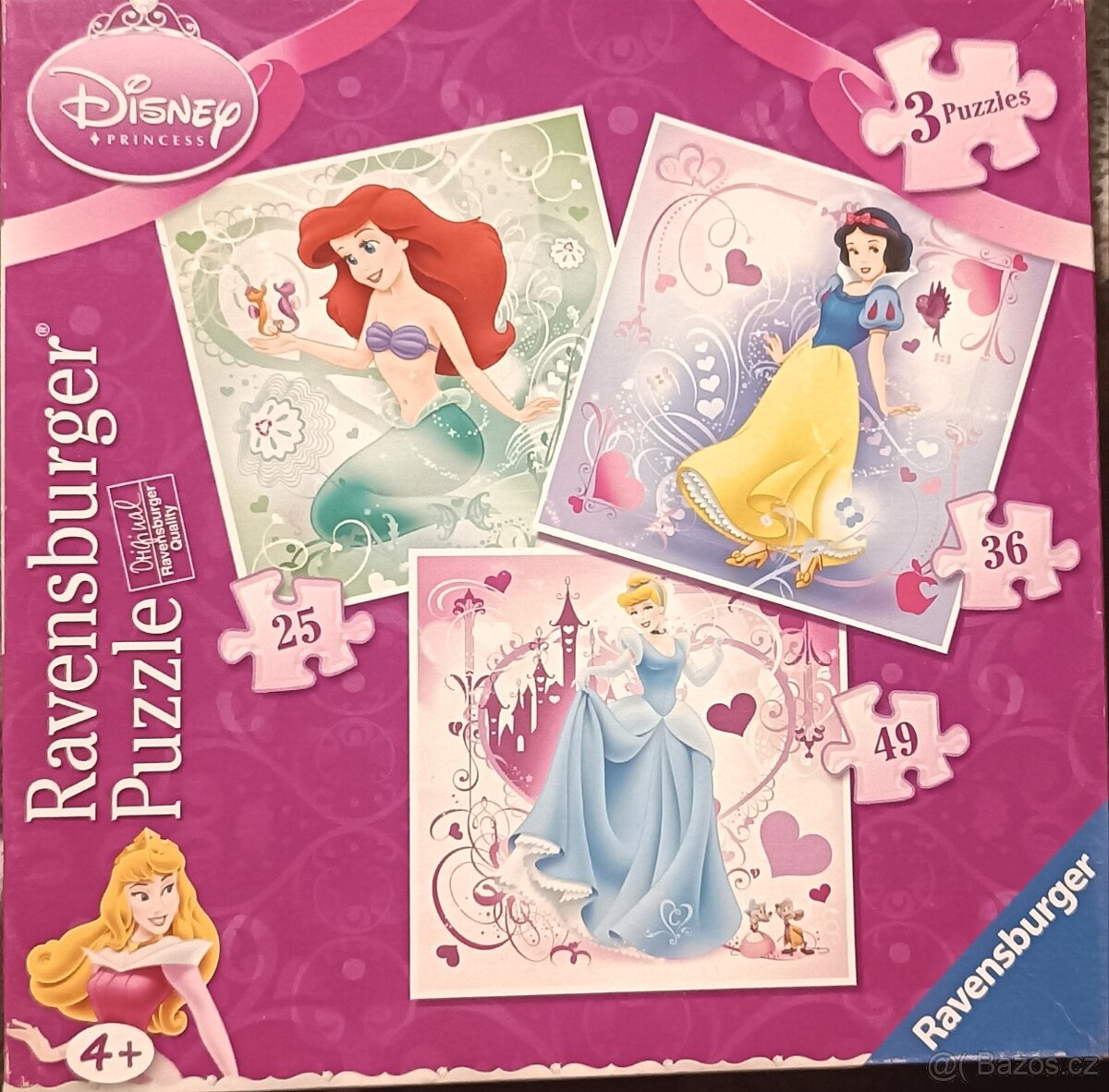 Memory medvídek Pú, Puzzle Disney princezny, Puzzle Medvídek - 2