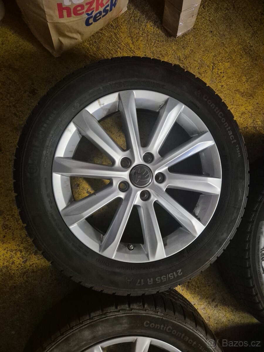 5x112 215/55 R17 - 2