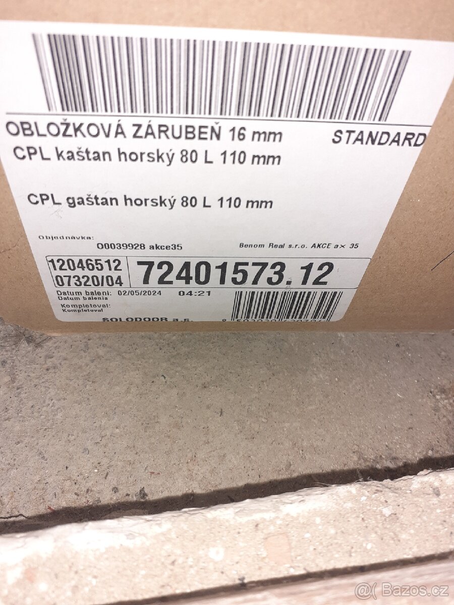 Obložková zárubeň dveře - 2