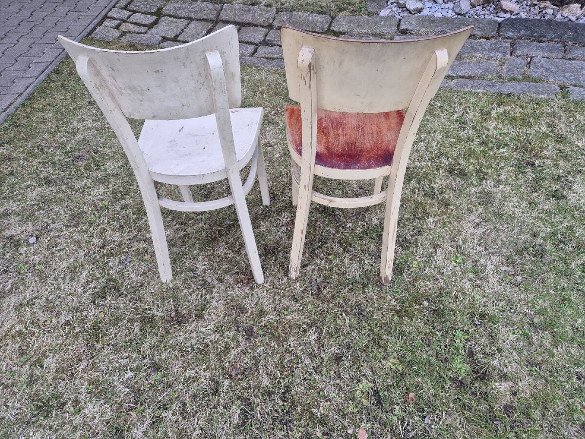 Starožitné kuchyňské židle - 2