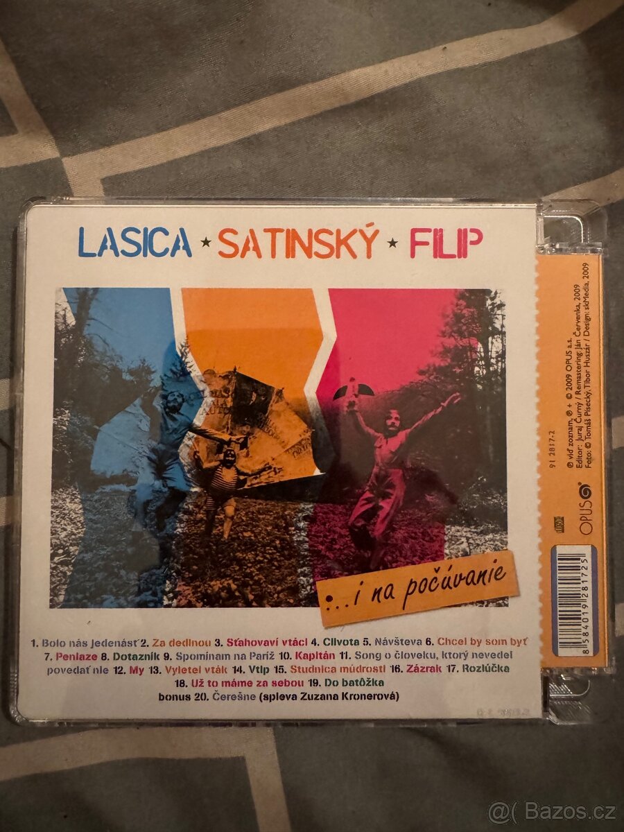Prodám Orig.2CD Lasica, Satinský , Filip - Do tanca - 2