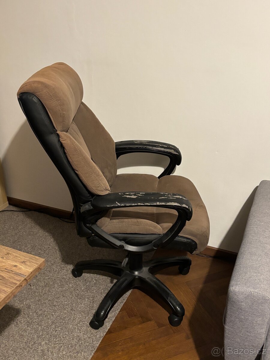 Kancelářská židle hnědá - 2