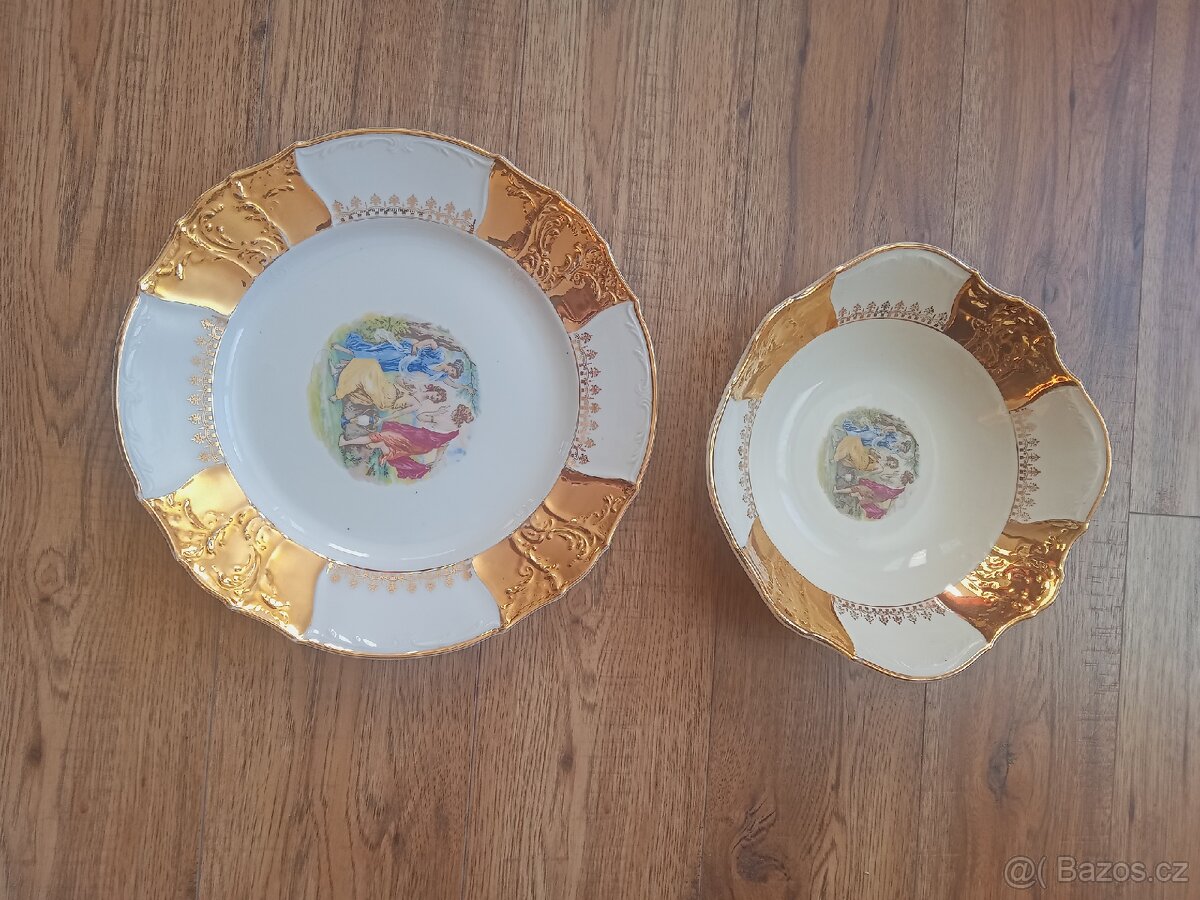 Talíře tři grácie bez vady - 2