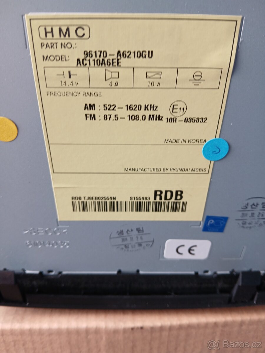 Autorádio Hyundai I 30 - 2