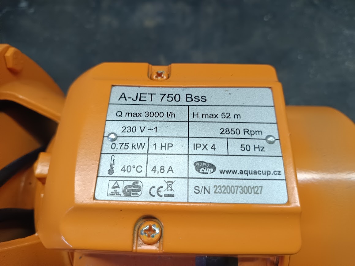 Čerpadlo ALFAJET 750BSS - 2