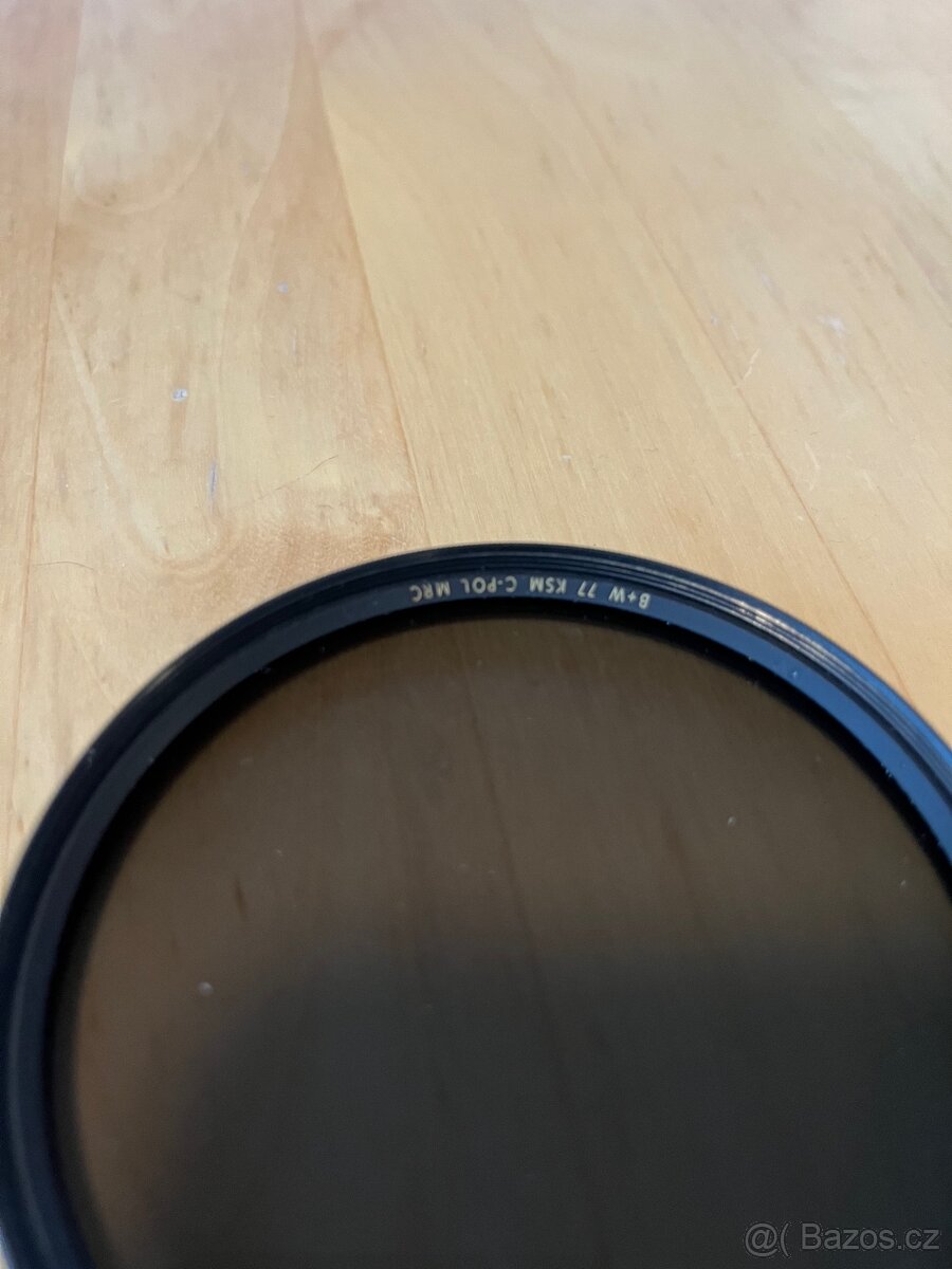 Filtry 77 mm - Canon UV a B+W C-POL MRC KSM - 2