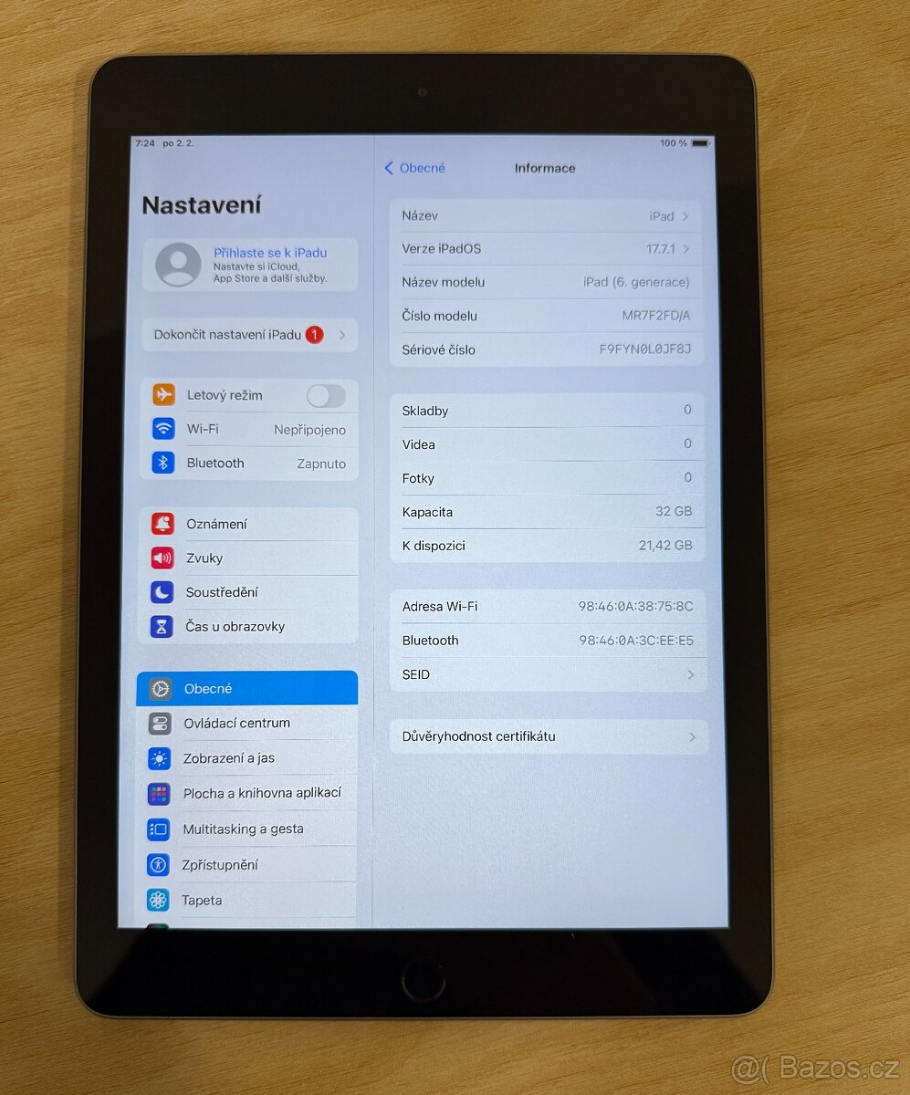 Apple IPad 6.generace, 32gb, Space Grey - 2