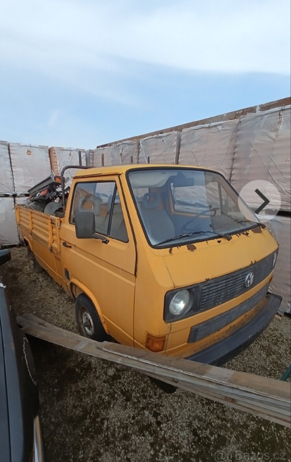 VW Transportér T3 valník - 2