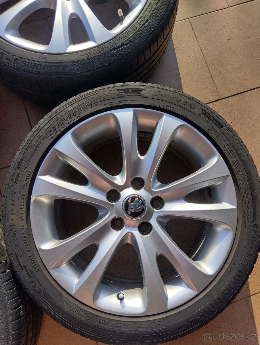 ALU kola letní 225/45/17 - 2