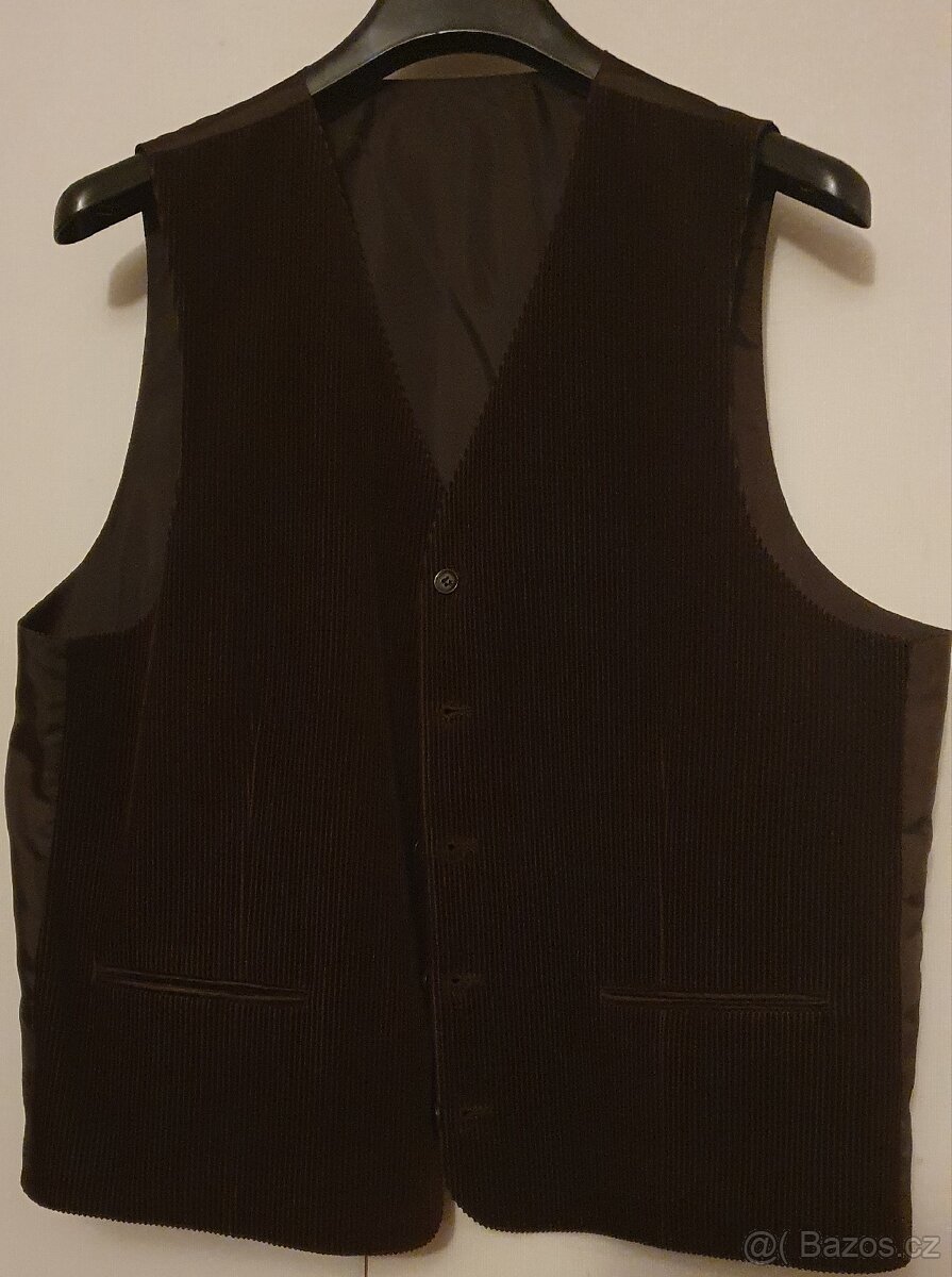 Sako pánské hnědé, vel. 54 - 2