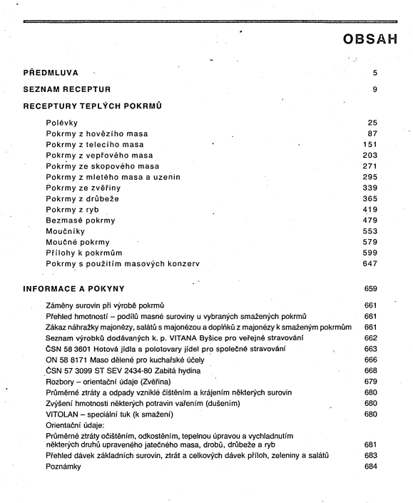 Prodám Receptury teplých pokrmů - 2