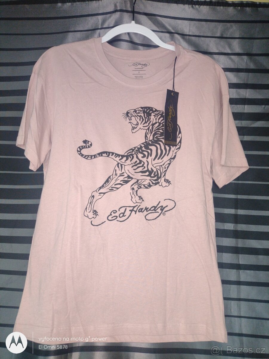 nové tričko Ed Hardy v.S-M/36-38 - 2